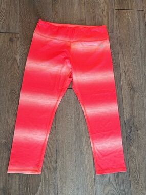 RBX Pink-Red Ombre women Active Leggings